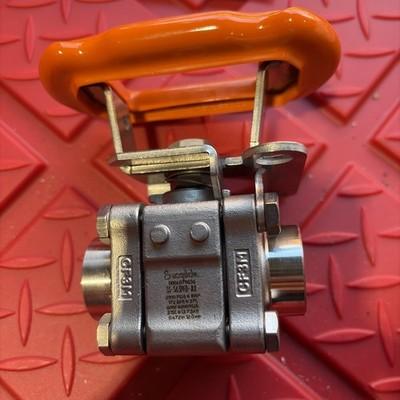 Swagelok SS-S63PF8-JLK Manual Stainless Threaded Ball Valve 1/2in Npt