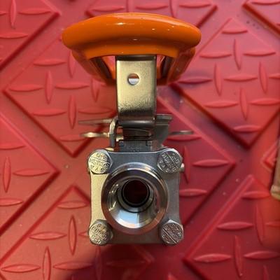 Swagelok SS-S63PF8-JLK Manual Stainless Threaded Ball Valve 1/2in Npt