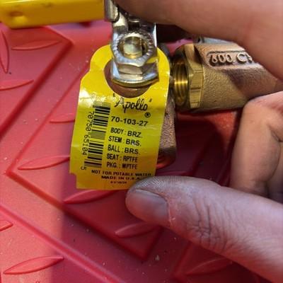 3 Lot – APOLLO VALVES 70-103-27 VALVE HANDLE NSMD