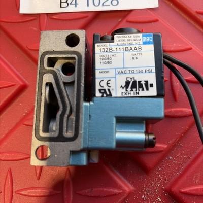 ** New Mac Solenoid Valve 132B-111BAAB 120 Vac Air#