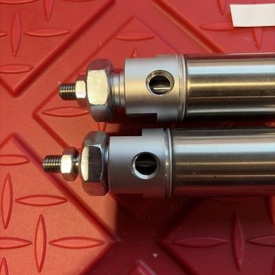 2-SMC NCMB106-0600C-XC6 Pneumatic Cylinder, ø1-1/16in Bore, 6in Stroke NPT 1/8in