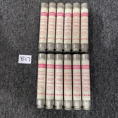 (12) Gould Shawmut TRS2R Time Delay 2A Fuse