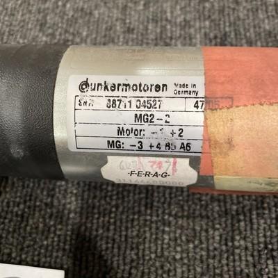 Dunkermotoren MG2-2 electric motor + PLG52