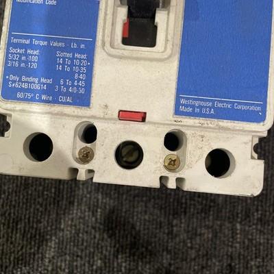Westinghouse EHD3030L Circuit Breaker EHD 14K, 30A, 3P, 480 VAC-Industrial