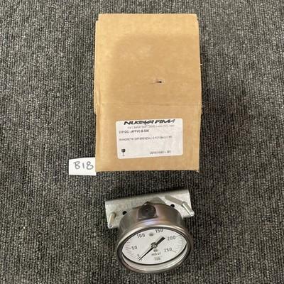 Nuova Fima Ls-274 Mbar 250psi AFFVC-B-S06 1/4″ NPTM 2.5″ Guage