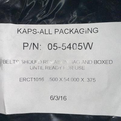 KAPS-ALL PACKAGING 05-5405W BELT