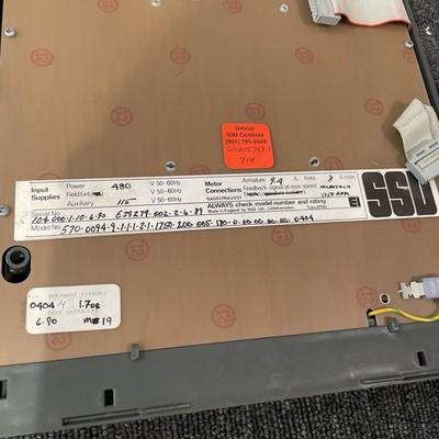 SSD 570 Drive Control Panel Controller FOR PARTS OR REPAIR
