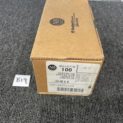 Allen Bradley 100-A09NZ243 SER B IEC Contactor 3 Pole 9 Amp 24 VDC Coil NEW