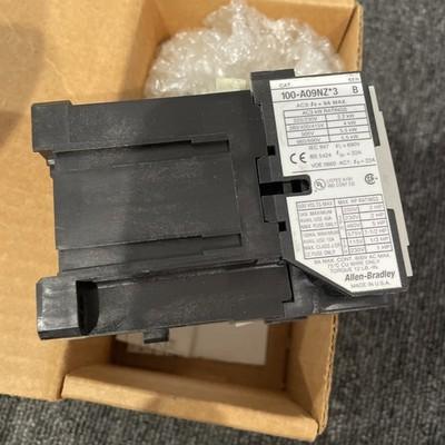 Allen Bradley 100-A09NZ243 SER B IEC Contactor 3 Pole 9 Amp 24 VDC Coil NEW