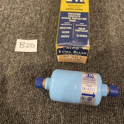 ALCO Controls Ek-033s Extra Klean Refrigerant Filter Drier 3/8 Odf 1/2 Odm