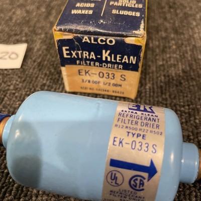 ALCO Controls Ek-033s Extra Klean Refrigerant Filter Drier 3/8 Odf 1/2 Odm