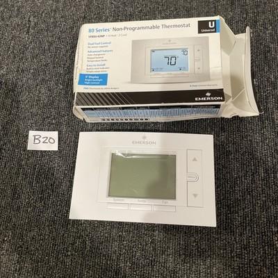 EMERSON 1F85U-42PR 4H 2 C PROGRAMMABLE THERMOSTAT DUAL FUEL UNIVERSAL