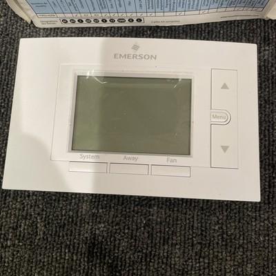 EMERSON 1F85U-42PR 4H 2 C PROGRAMMABLE THERMOSTAT DUAL FUEL UNIVERSAL