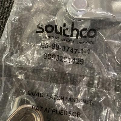 (3) Southco E5-99-3747-1-1 Quad Latch Fastener