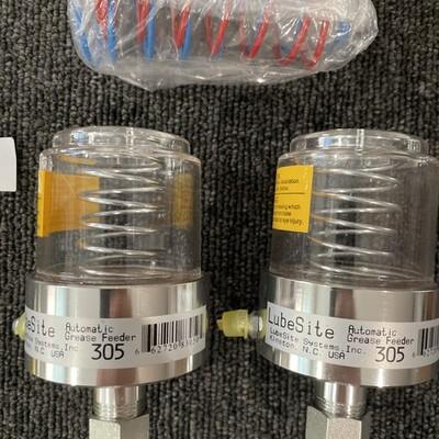 (2) LUBESITE 305 AUTOMATIC GREASE FEEDER