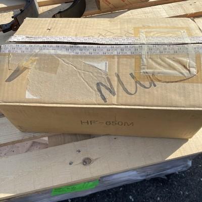 TOA Intercom System HF-650M NOS