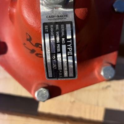 1″ CASH ACME STEAM / OIL PRESSURE REDUCER REGULATOR 150 PSI W/ STRAINER 1001