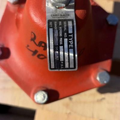1″ CASH ACME STEAM / OIL PRESSURE REDUCER REGULATOR 150 PSI W/ STRAINER 1001
