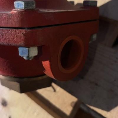 1″ CASH ACME STEAM / OIL PRESSURE REDUCER REGULATOR 150 PSI W/ STRAINER 1001