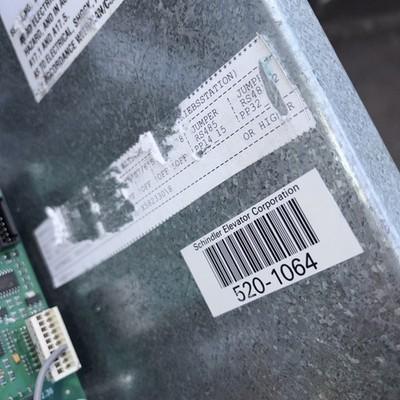 schindler 9300 escalator control panel 9300AE-10 As Is Slight damage SEE PHOTOS