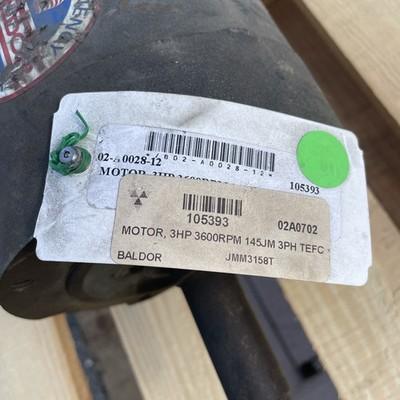 Baldor Industrial Motor JMM3158t 35L15-186 Ser F1288 3 Hp