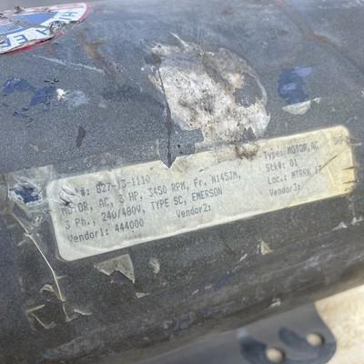 Baldor Industrial Motor JMM3158t 35L15-186 Ser F1288 3 Hp