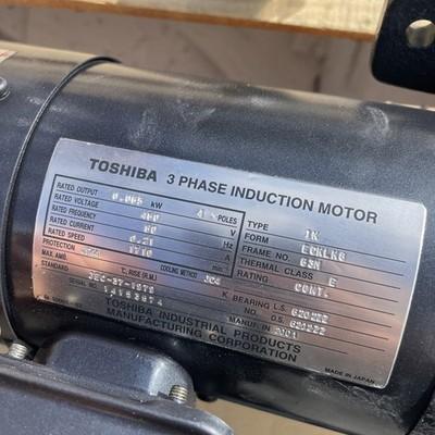 Harmonic Motor 05-20-80-3-0065B-SP 460v – Toshiba JEC-37-1979 3 Phase Induction