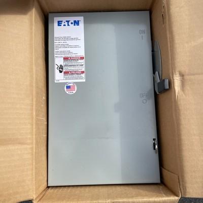 Eaton DG222NGB General Duty Safety Switch, 60A, 2P, 120/240V, 3W, NEMA 1