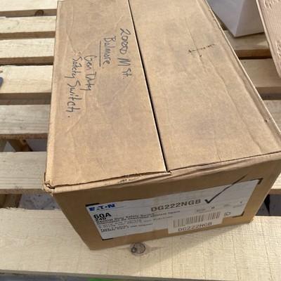 Eaton DG222NGB General Duty Safety Switch, 60A, 2P, 120/240V, 3W, NEMA 1