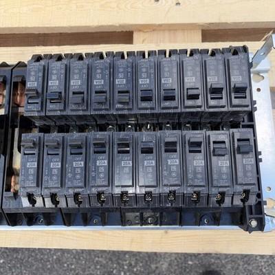 1- 100AMP & 20 – 20AMP GE Bolt one Breakers