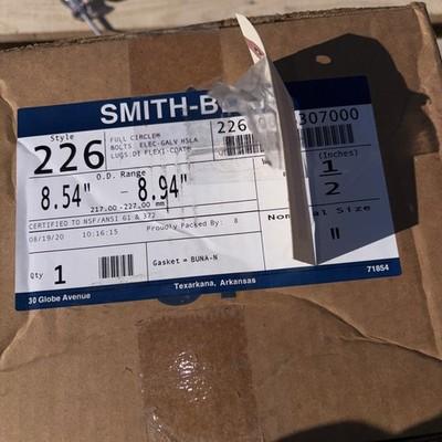 Smith-Blair Repair Clamp, Pipe Size 8 In, 7 1/2 In L 22600086307000