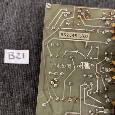 FERAG 552.456/03 02 Board & Nr 24553 Typ Ex 65.4