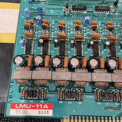 TOA ELECTRIC CO LMU-11A 115-03-212-1A Intercom Board N519-06-01-C