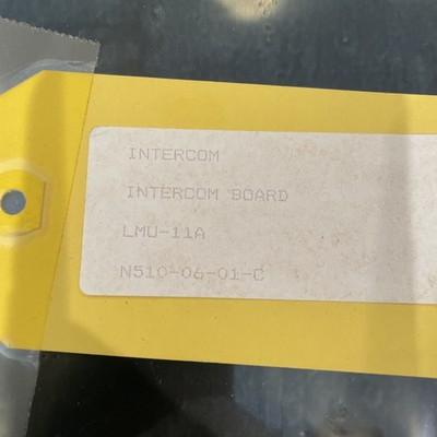 TOA ELECTRIC CO LMU-11A 115-03-212-1A Intercom Board N519-06-01-C