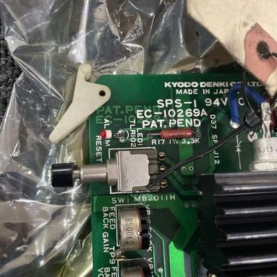 KYODO DENKI EC-10269A CONTROL CIRCUIT BOARD CARD SPS-194V-0