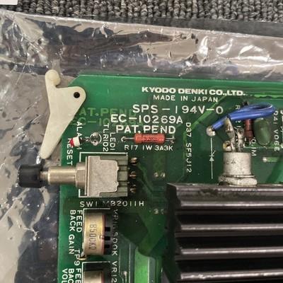 KYODO DENKI EC-10269A CONTROL CIRCUIT BOARD CARD SPS-194V-0