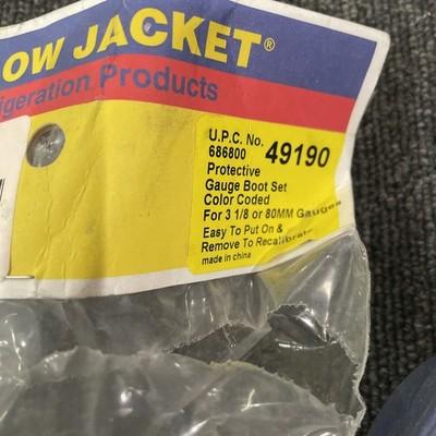 Yellow Jacket 49190 Multicolored Protective Gauge Boot Set for HVAC