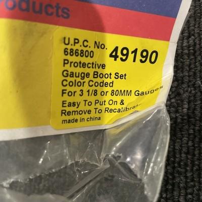 Yellow Jacket 49190 Multicolored Protective Gauge Boot Set for HVAC