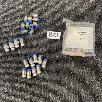 (30) Festo Fittings Various Lot QSM-15-4 + See Photos
