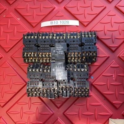 Matsushita HC4-SFD-K Relay Socket 7A 250VAC 14 Pin (LOT of 10)