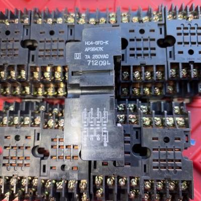 Matsushita HC4-SFD-K Relay Socket 7A 250VAC 14 Pin (LOT of 10)