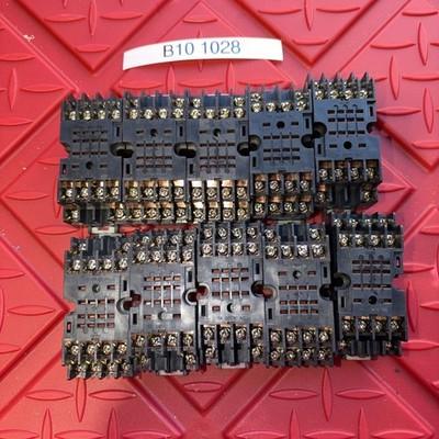 Matsushita HC4-SFD-K Relay Socket 7A 250VAC 14 Pin (LOT of 10)