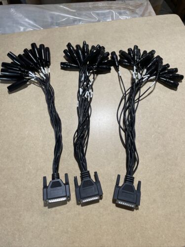 Serial Communication Cables 16 channels (lot of 3)