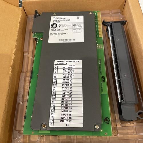 Allen Bradley, PLC-5, 1771-IAD, -1AD, SER D, 120 Volt AC/DC In *FREE SHIPPING*