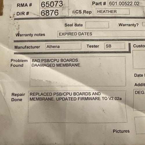 STERLCO 601.00522.02 / 6010052202 Refurbished Unit 100% Working!!