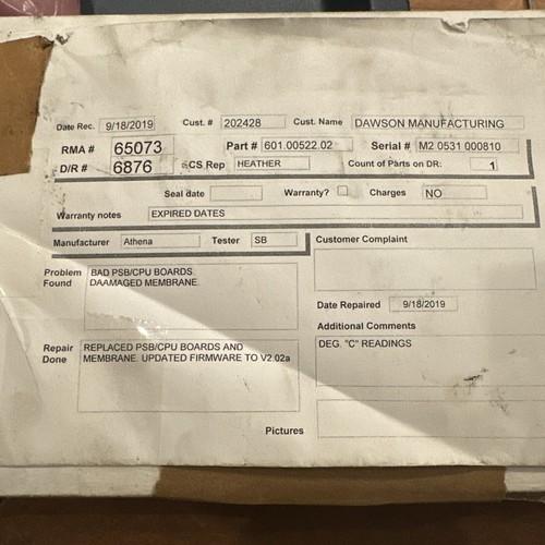 STERLCO 601.00522.02 / 6010052202 Refurbished Unit 100% Working!!