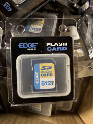 30 Lot – 512MB SD Edge Secure Digital Flash Memory Card New