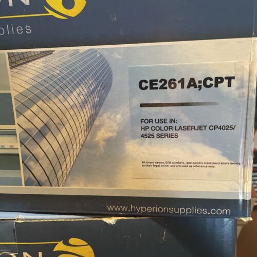 (3) CE263A + 261a & 262aHyperion Compatible Replacement Magenta Toner Cartridge