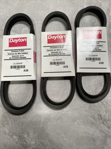 Dayton Industrial V Belt 3X547P