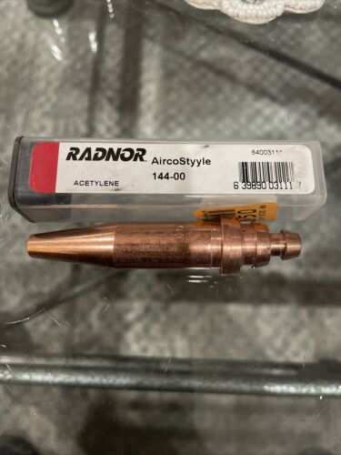 Radnor Size 00 Airco Style 144 One Piece General Cutting Cutting Tip  64003111